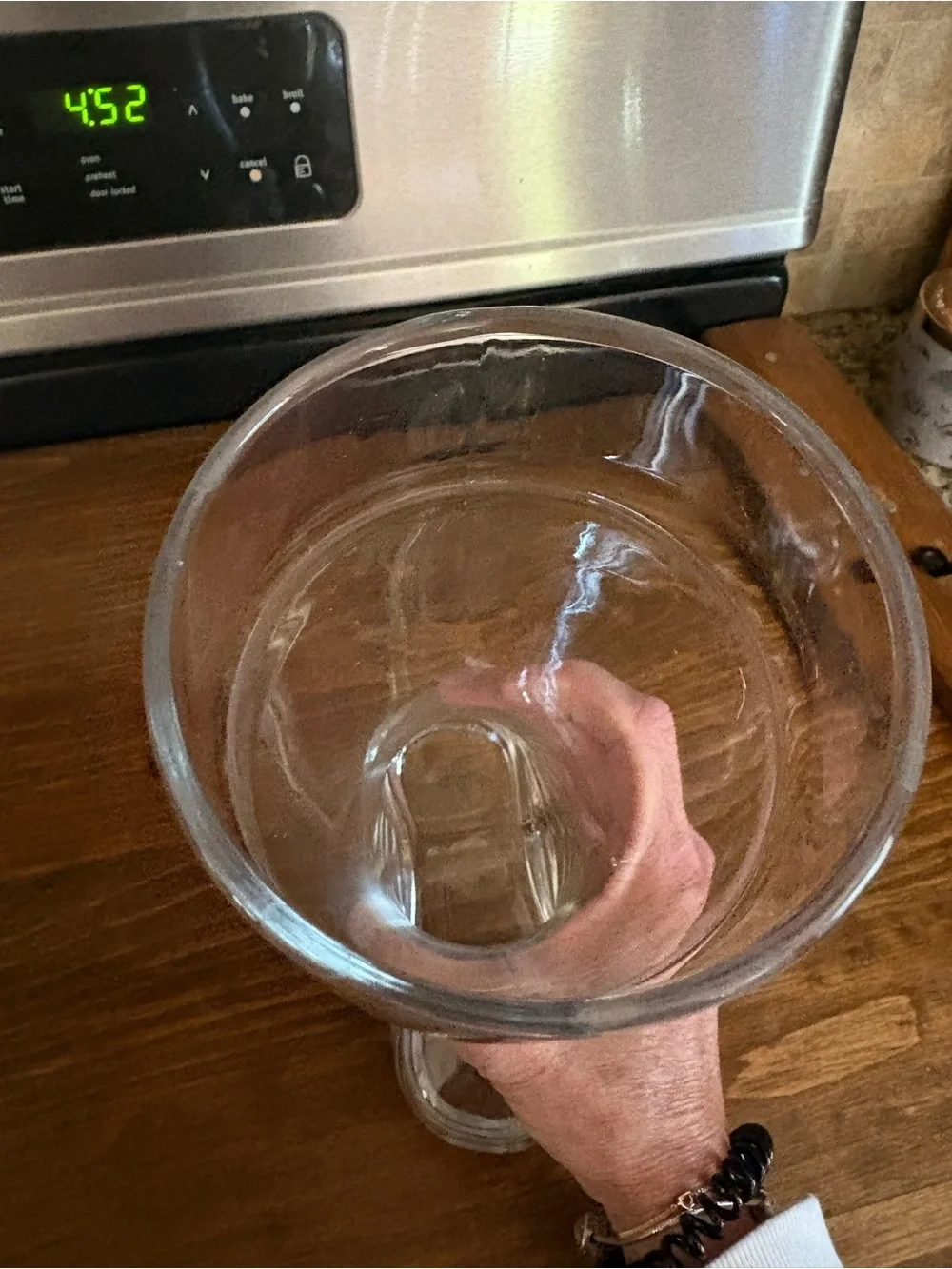 🍺VINTAGE Clear Glass Beer Boot
